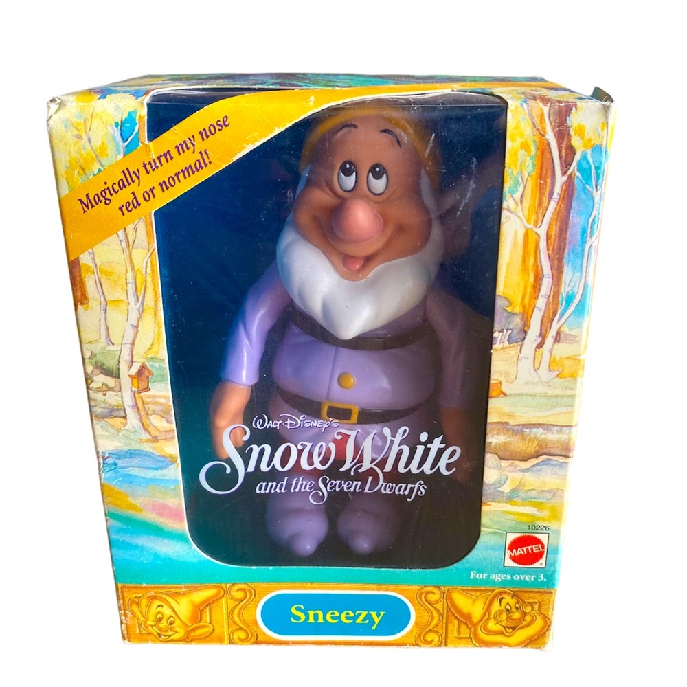 Vintage Disney Sneezy from Snow White and the 7 Dwarfs